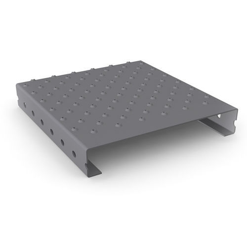 Rivestimento per scalino in alluminio - ADERSTEP N - MEISER - in acciaio inossidabile / in acciaio / in acciaio galvanizzato a caldo
