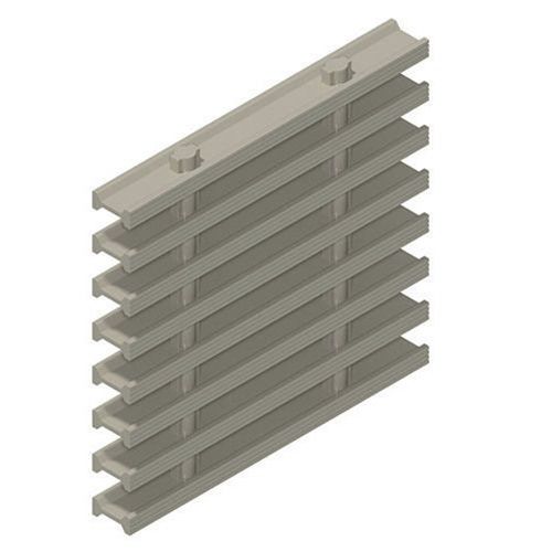 Grigliato in poliestere - MEISER - in fibra di vetro / GRP / per gradini di scale