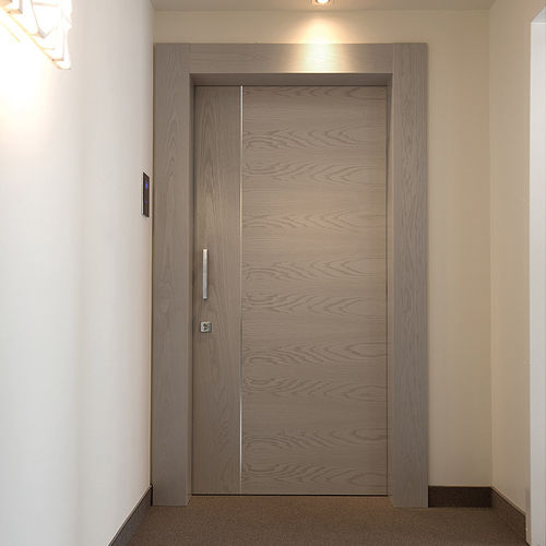 Porta da interno - FORTE - CIPRIANI SERRAMENTI - in legno / battente / senza vetri
