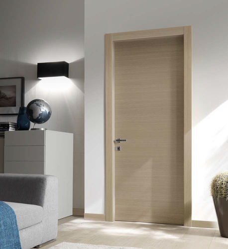 Porta da interno - MODULOR  - CIPRIANI SERRAMENTI - in legno massiccio / in rovere / in wengé