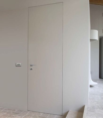 Porta da interno - FILOPARETE - CIPRIANI SERRAMENTI - in legno massiccio / in alluminio / battente