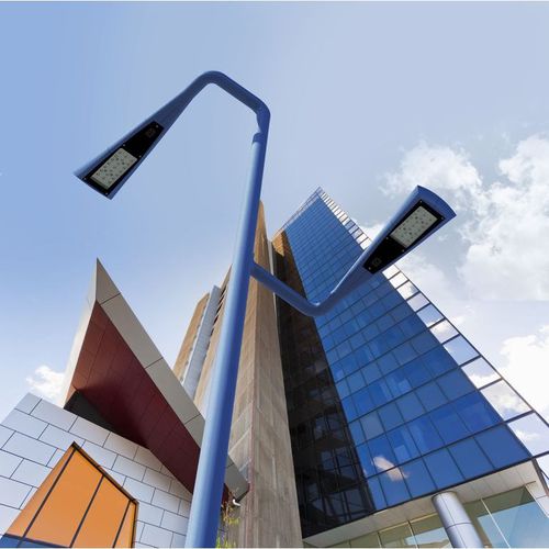 Lampione urbano - SLIDE - GROUPE RAGNI - design originale / in ghisa di alluminio / in vetro