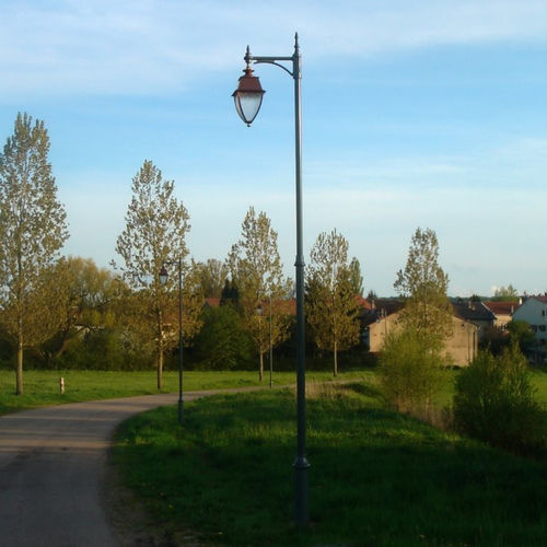 Lampione urbano - SOPHIA - GROUPE RAGNI - contemporaneo / in acciaio inossidabile / in ottone
