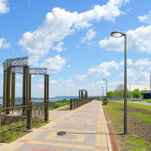 Lampione urbano - CIRKO FLEX - GROUPE RAGNI - contemporaneo / in alluminio / LED