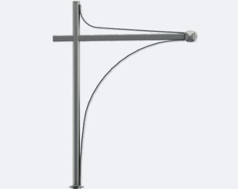 Braccio per lampione stradale moderno acciaio - AVONNAISE - GROUPE RAGNI