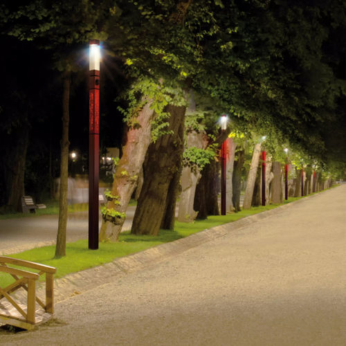 Lampioncino contemporaneo - KORNER - GROUPE RAGNI - in policarbonato / LED RGB / IP66