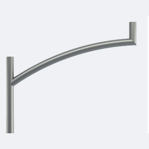 Braccio per lampione stradale moderno in acciaio galvanizzato - ATILIS - GROUPE RAGNI