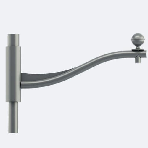 Braccio per lampione stradale moderno in acciaio galvanizzato - CLIPPER - GROUPE RAGNI