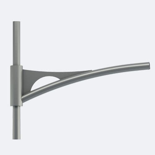Braccio per lampione stradale moderno in acciaio galvanizzato - DENISIA - GROUPE RAGNI