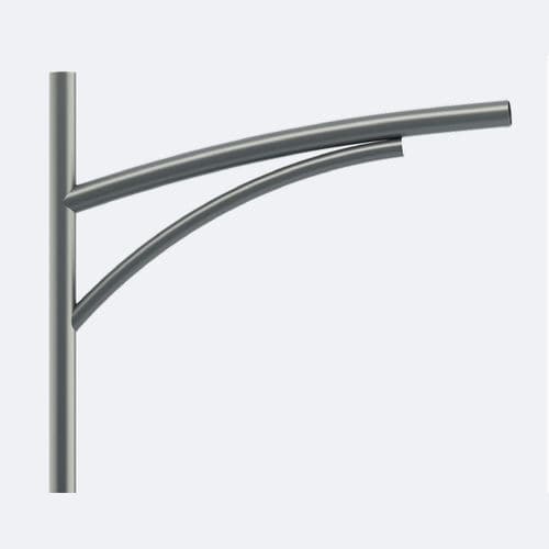 Braccio per lampione stradale moderno in acciaio galvanizzato - ST LOUIS - GROUPE RAGNI