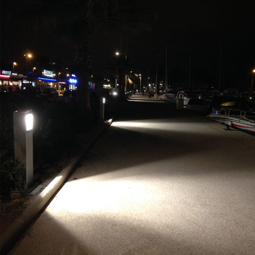Lampioncino contemporaneo - LUMEA - GROUPE RAGNI - in alluminio / LED / IP66