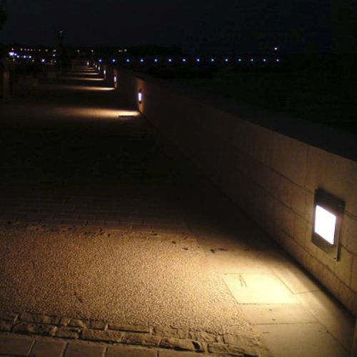 Luce da incasso a muro - DORIX - GROUPE RAGNI - LED / quadrata / IP66
