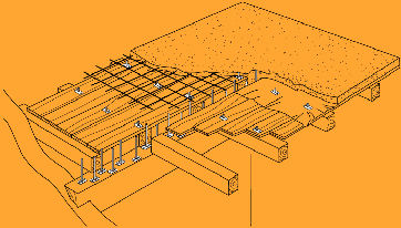 Solaio misto - CTL BASE - TECNARIA - in legno / in calcestruzzo