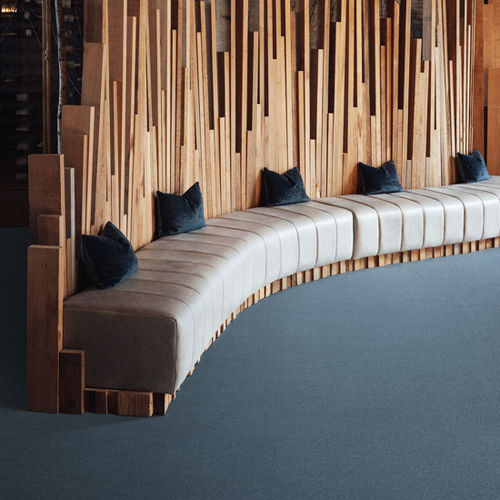 Moquette tufted - ZEN - LANO N.V. - in poliammide / a tinta unita / grigia