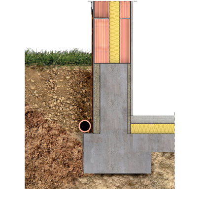 Isolante termico - THERMAL BRIDGES - CELENIT - in lana di legno / in pannelli / per fondazioni