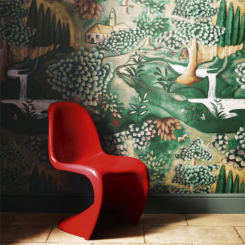 Carta da parati classica - VERDURE  - Zoffany - con motivi floreali / con motivi naturali / aspetto tessuto