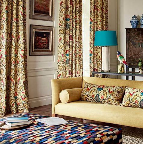 Tessuto da tappezzeria - COSMATI - Zoffany - per tende / per tende a rullo / a motivi
