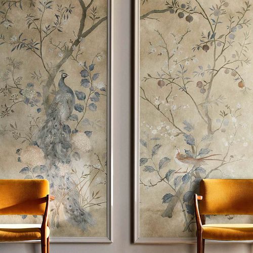 Carta da parati contemporanea - ROTHERBY  - Zoffany - con motivi naturali / con animali / motivi cinesi
