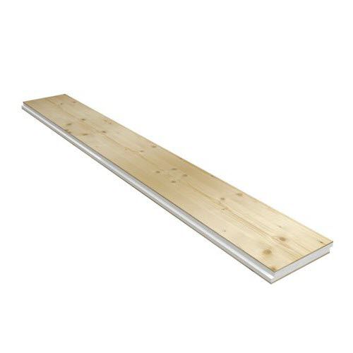 Pannello sandwich isolante per facciata - ISOSANDWICH® 5000 - ISOSYSTEM - per tetto / rivestimento in legno / monofacciale in OSB