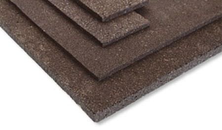 Isolante acustico - ISORUBBER® - ISOSYSTEM - in gomma / in pannelli / per interni