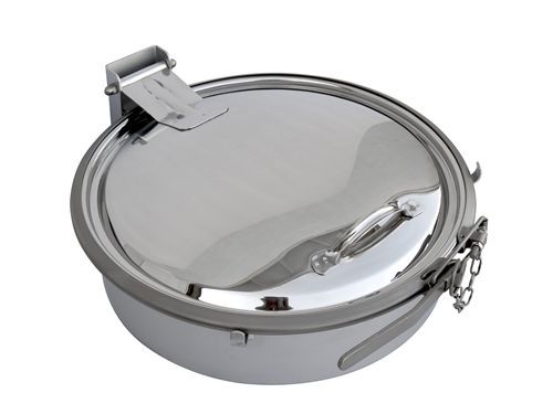 Boccaporto per serbatoio - BP 4X0 SERIES - OFFICINA MECCANICA LEONI s.r.l. - circolare / in acciaio inossidabile / per sistema domotico