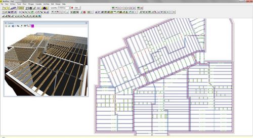 Software di disegno - JOIST LAYOUT - WOLFSYSTEM - di disegno / di architettura / per scala