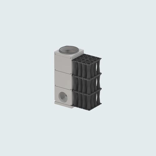 Modulo di gestione delle acque piovane per lavori pubblici - ACO STORMBRIXX&reg; TECHCUBE - ACO - per spazio pubblico / tramite infiltrazione / interrato