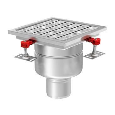 Piletta in acciaio inossidabile - EG150 - ACO - per terrazza / per doccia / per drenaggio