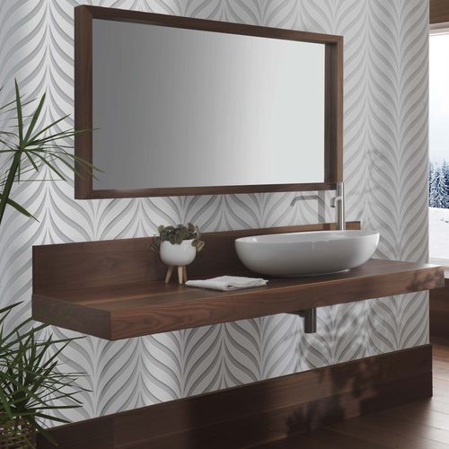 Piano lavabo in legno - TOP DROP - BERTI PAVIMENTI LEGNO