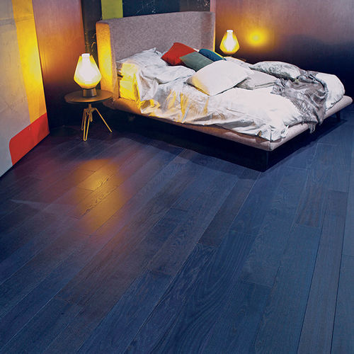 Parquet multistrato - True Indigo - BERTI PAVIMENTI LEGNO - in legno / in rovere / spazzolato