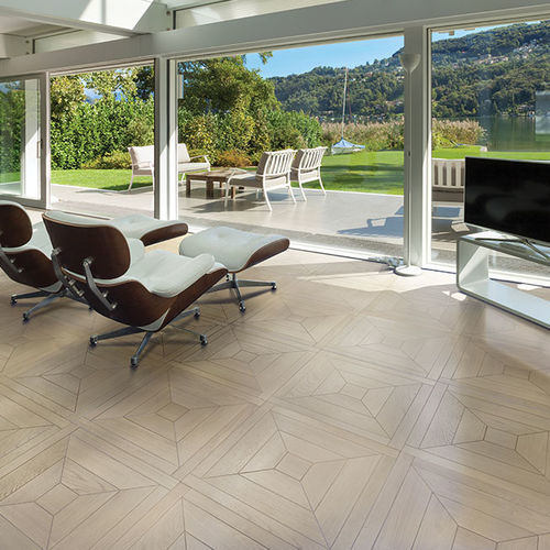 Parquet multistrato - Lausanne - BERTI PAVIMENTI LEGNO - in legno / in rovere sbiancato / flottante