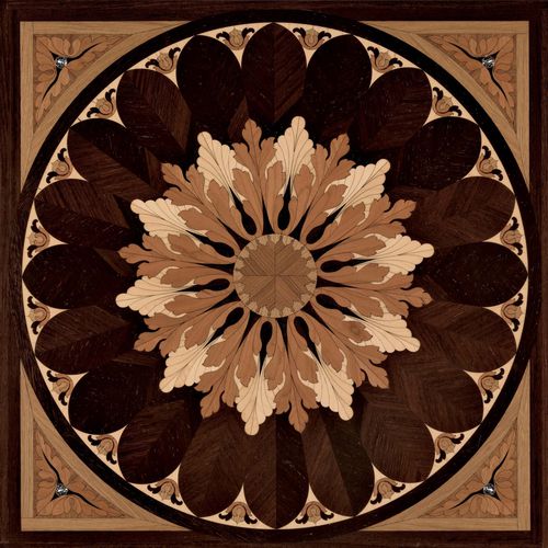 Rosone per parquet in legno massiccio - Tivoli Black - BERTI PAVIMENTI LEGNO