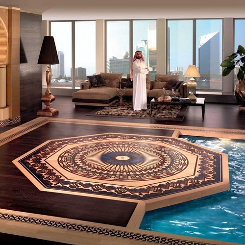Rosone per parquet in legno massiccio - Dubai - BERTI PAVIMENTI LEGNO