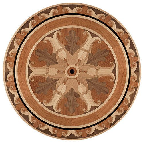 Rosone per parquet in legno massiccio - Mantegna - BERTI PAVIMENTI LEGNO
