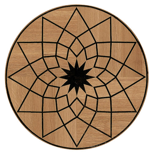 Rosone per parquet in legno massiccio - Wollemborg - BERTI PAVIMENTI LEGNO