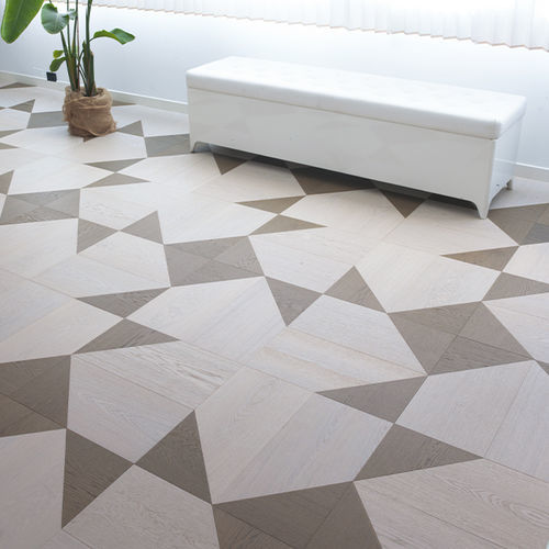 Parquet multistrato - ICA modulo 2 - BERTI PAVIMENTI LEGNO - in legno / in rovere / in legno di latifoglie