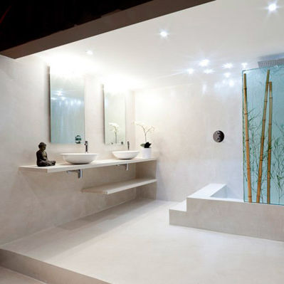 Pavimento in resina - KRISTAL STUCCO - GOBBETTO - da interno / per il settore terziario / liscio
