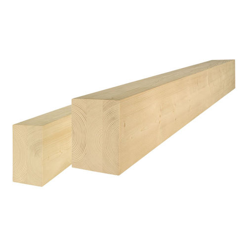 Trave in legno ricostituito - DUO/TRIO - HOLZWERK GEBR.SCHNEIDER - epicea / a sezione rettangolare
