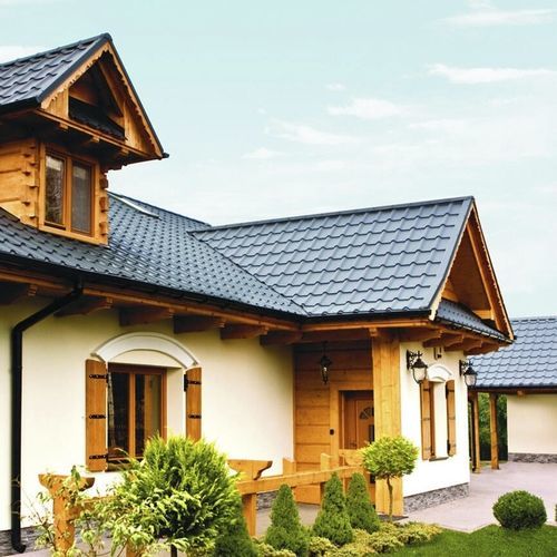 Intonaco di protezione - GRANITE® DEEP MAT - ARCELORMITTAL Long - da esterno / opaco / testurizzato