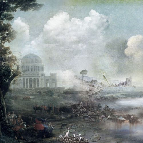 Carta da parati contemporanea - ENGLAND - ADRIANI E ROSSI EDIZIONI - in vinile / con motivi naturali