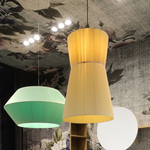 Lampada a sospensione - BALLET - ADRIANI E ROSSI EDIZIONI - in tessuto / contemporanea / con cavo
