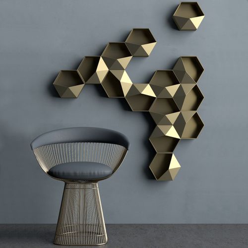 Vaso design originale - AQUILONE - ADRIANI E ROSSI EDIZIONI - in ceramica / a muro