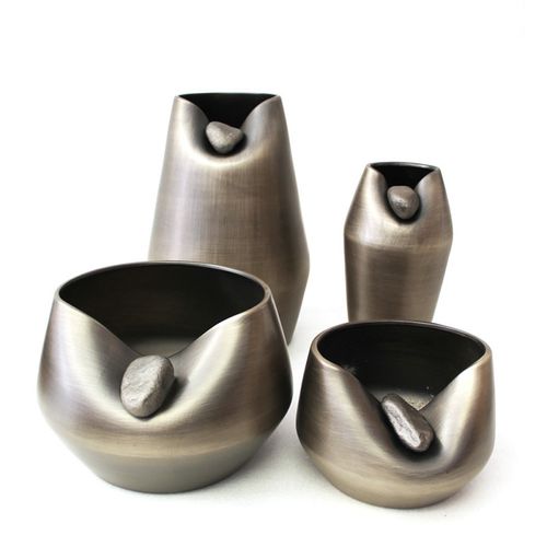 Vaso design originale - BACIO - ADRIANI E ROSSI EDIZIONI - in ceramica
