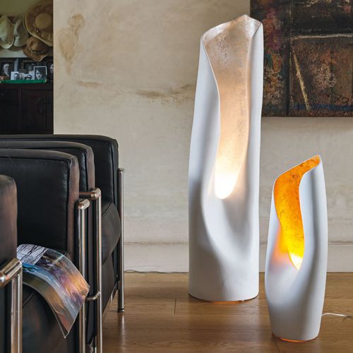 Lampada da tavolo - CALLA - ADRIANI E ROSSI EDIZIONI - in ceramica / design originale / senza fili