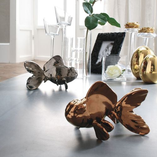 Scultura in ceramica - PESCE - ADRIANI E ROSSI EDIZIONI