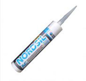 Mastice elastico - NORDSIL AC - NORD RESINE - in resina di silicone / per impermeabilità / a tenuta stagna