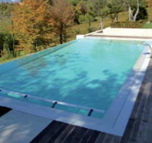 Guaina liquida impermeabilizzante per piscina - POOL FINITURA - NORD RESINE - polimerica / flessibile / resistente agli UV