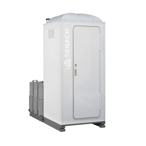 Toilette pubblica mobile - E-Pee - SEBACH - in plastica / semplice