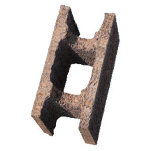 Blocco cassero in legno cemento - HB 25/16 - ISOTEX SRL - per muro portante / isolante
