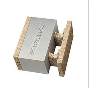 Blocco cassero in legno cemento - HDIII 44/17 - ISOTEX SRL - in Néopor® / per muro portante / isolante
